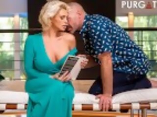 PURGATORYX perky busty blonde MILF Charli Phoenix gets fucked by her husband
