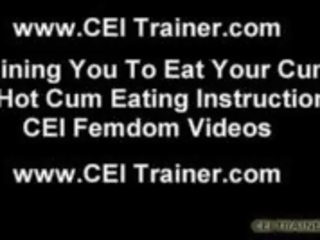 Eat all of Your Cum for Me You Nasty bloke CEI: Free xxx clip 62