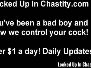 Chastity Punishment is Company Policy, HD sex clip bd