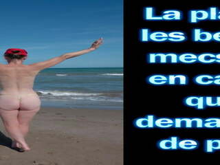 Dominazione femminile – travestimento in castità a il spiaggia – francese. | youporn